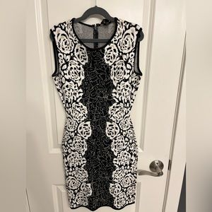 BCBG sweater material dress